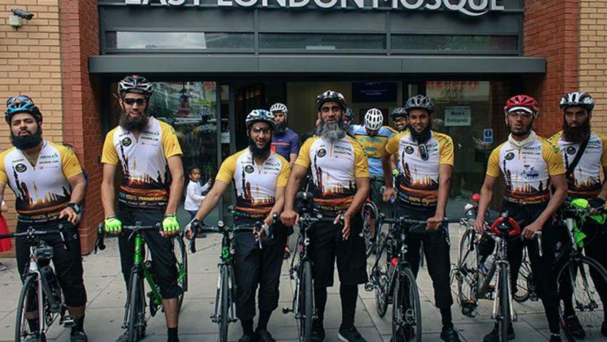 8 British Muslims Cycling From London To Medina For Hajj 2019